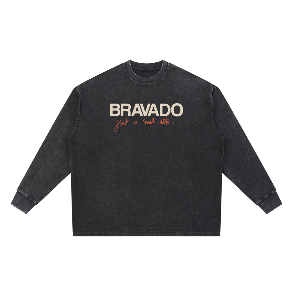 Mineral Wash Waffle Oversized T-Shirt