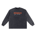 Snow Washed Frayed Edge T-Shirt
