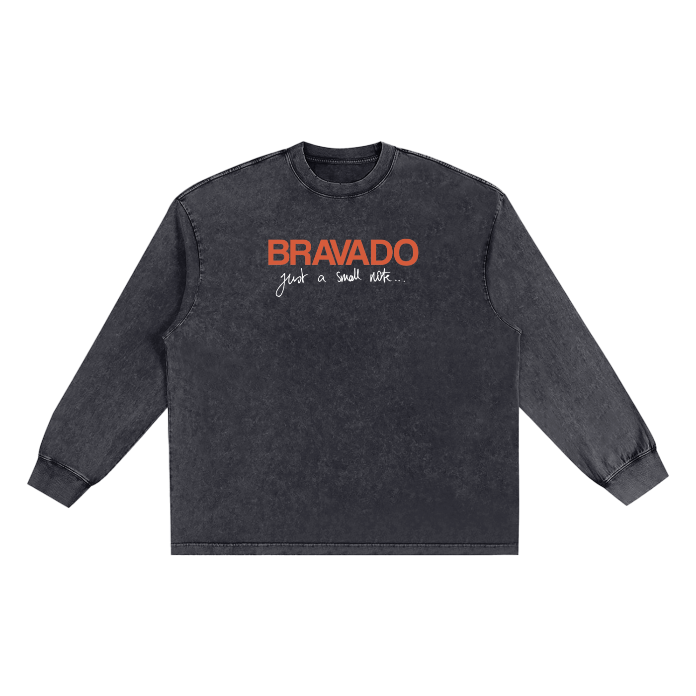 Snow Washed Frayed Edge T-Shirt