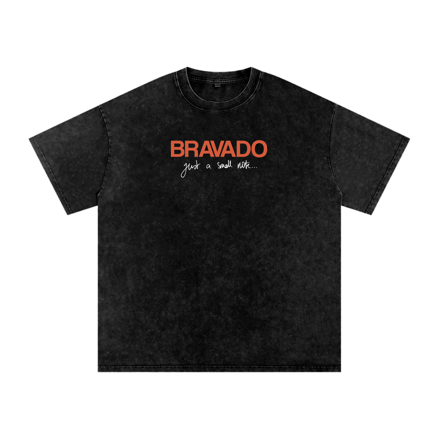 Gio Mafia - Snow Washed Oversized Cotton T-Shirt
