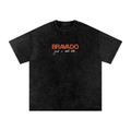 Chiara Mafia - Snow Washed Oversized Cotton T-Shirt